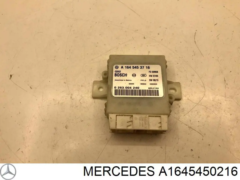 Módulo de direção (Centralina eletrônica) de sensor de estacionamento Mercedes A1645450216 preço, a partir de 163,55 USD