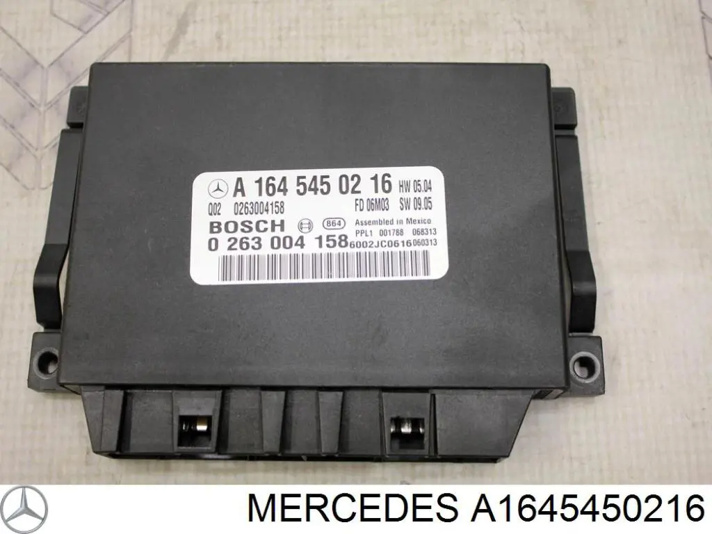 A1645450216 Mercedes Módulo de direção (Centralina eletrônica) de sensor de estacionamento