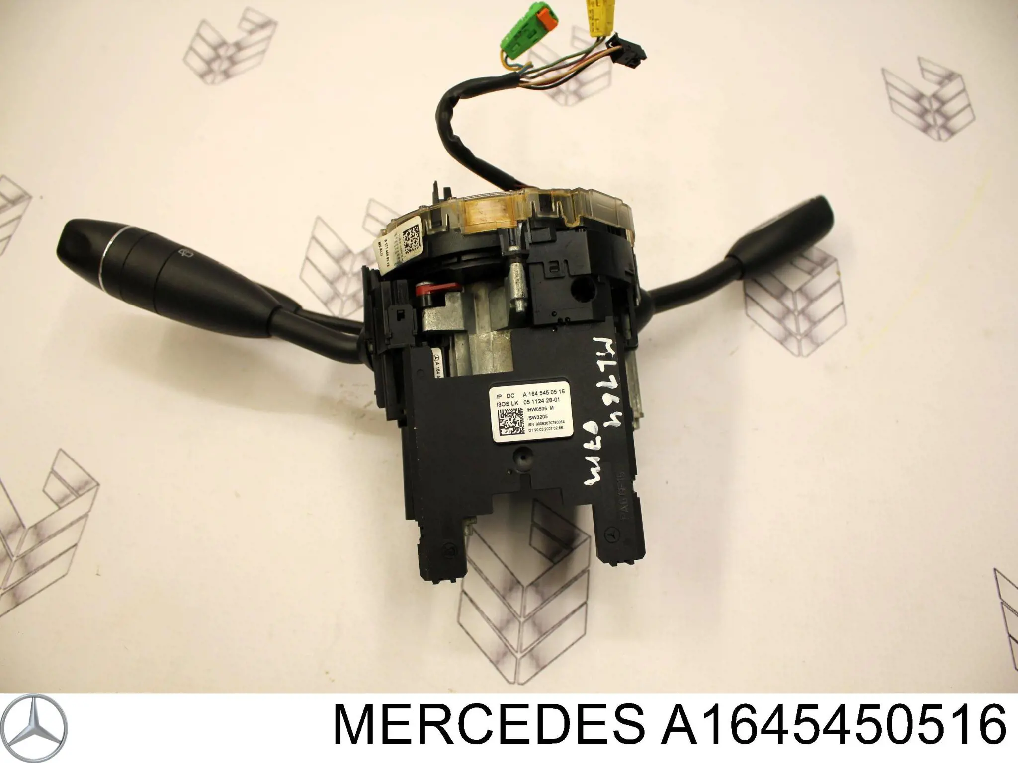A1645450516 Mercedes Sensor do ângulo de viragem do volante de direção