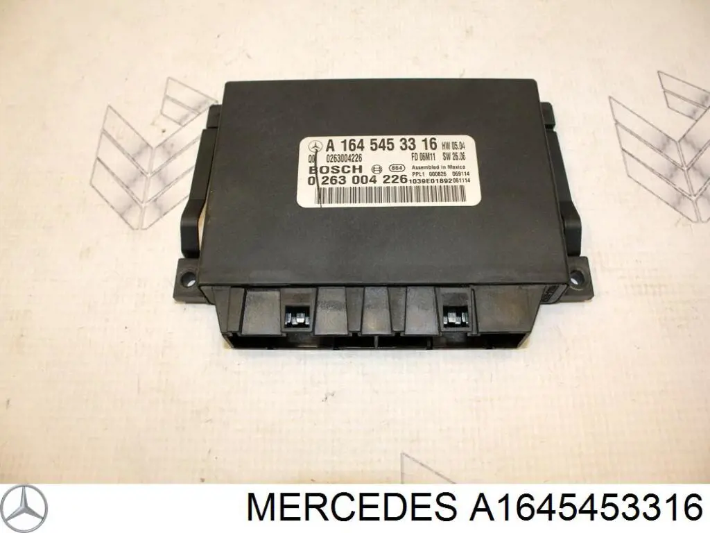 Módulo de direção (Centralina eletrônica) de sensor de estacionamento Mercedes A1645453316 preço, a partir de 129,40 USD