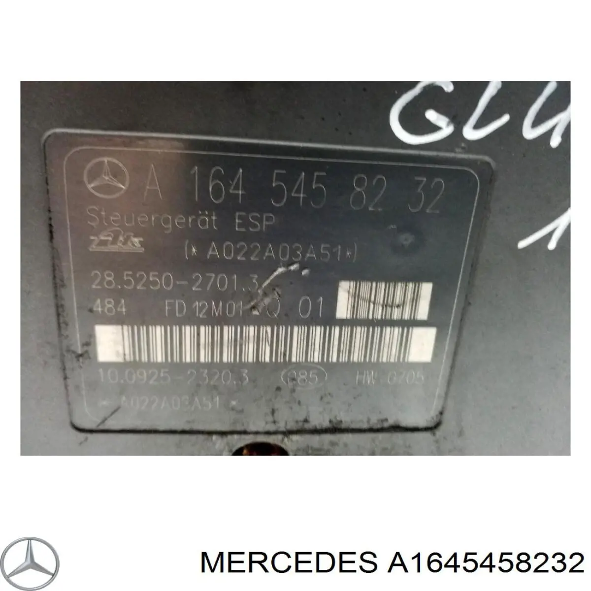 Unidade de controlo ESP Mercedes A1645458232 preço, a partir de 779,50 USD
