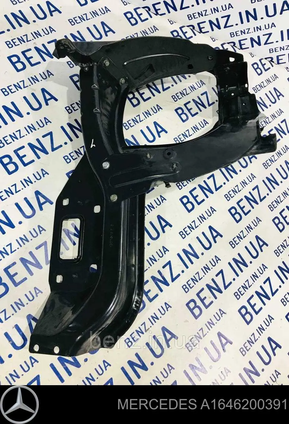 Suporte esquerdo do radiador (painel de montagem de fixação das luzes) Mercedes A1646200391 preço, a partir de 83,93 USD