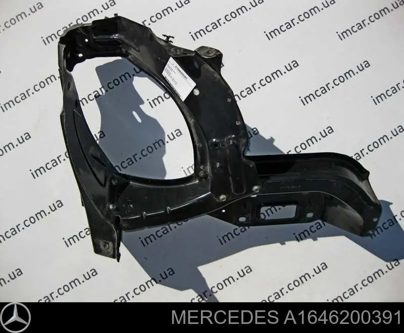Compre A1646200391 Mercedes Suporte esquerdo do radiador (painel de montagem de fixação das luzes)