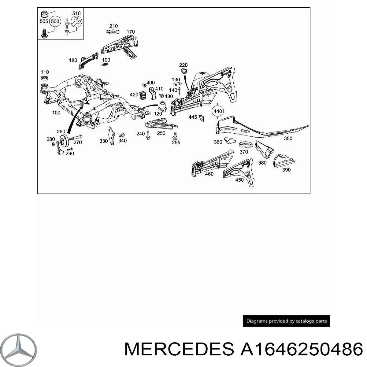  Mercedes A1646250486 preço, a partir de 76,84 USD