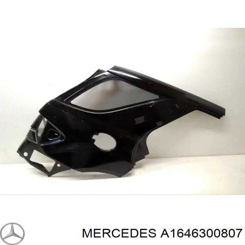 A1646300807 Mercedes Pára-lama traseiro direito