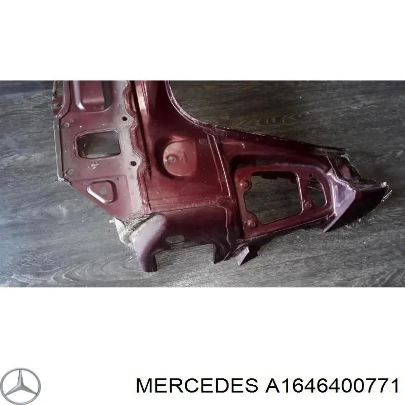 Compre A1646400771 Mercedes Painel traseiro da seção de bagagem