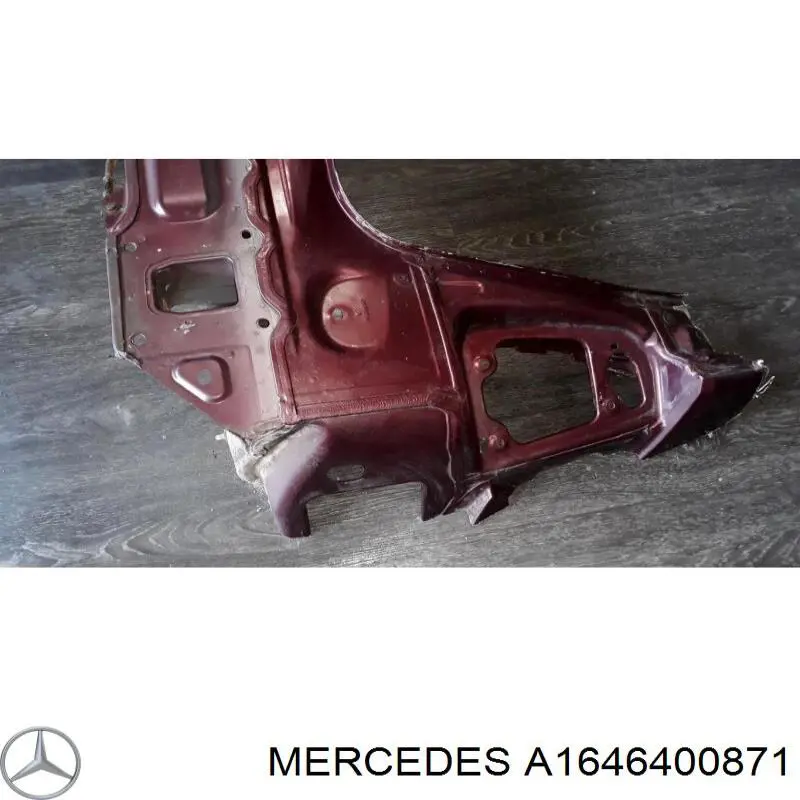 Compre A1646400871 Mercedes Painel traseiro da seção de bagagem
