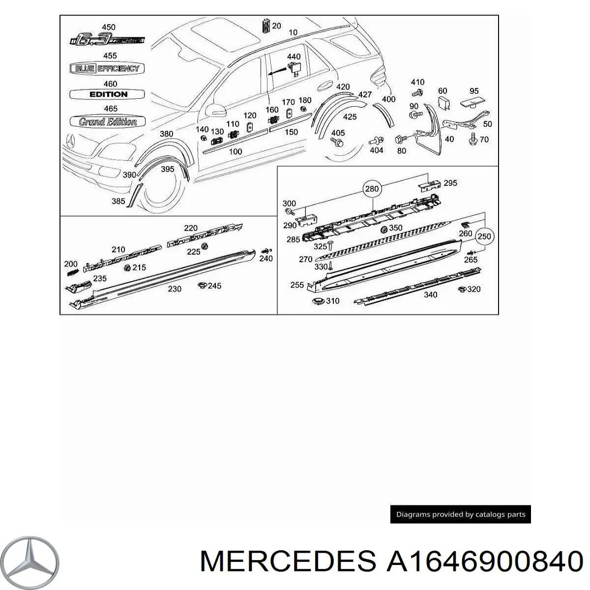 Compre A1646900840 Mercedes 