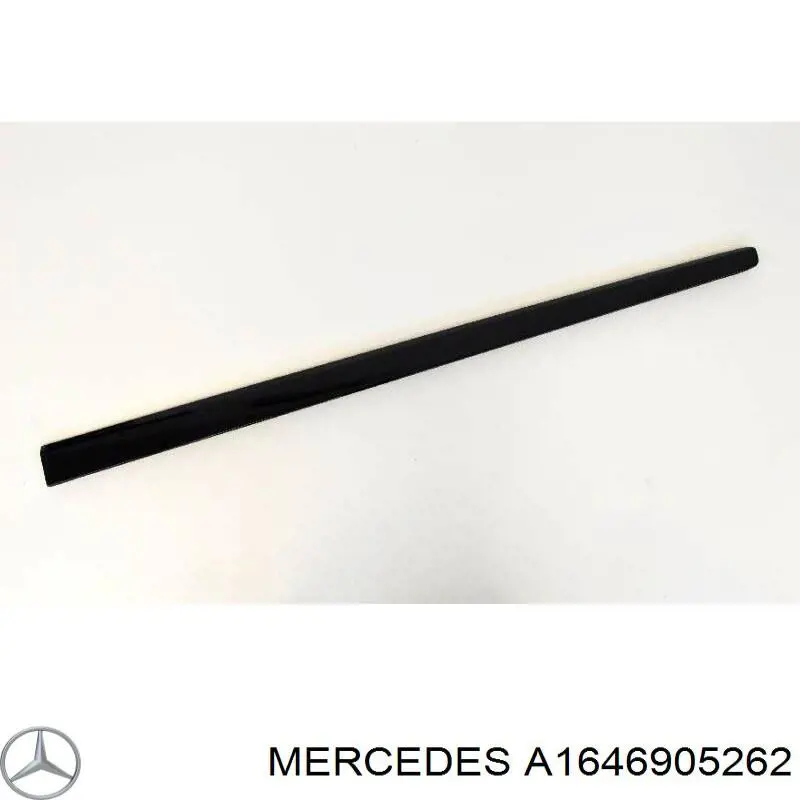 Consola do pára-choque dianteiro A1646905262 Mercedes