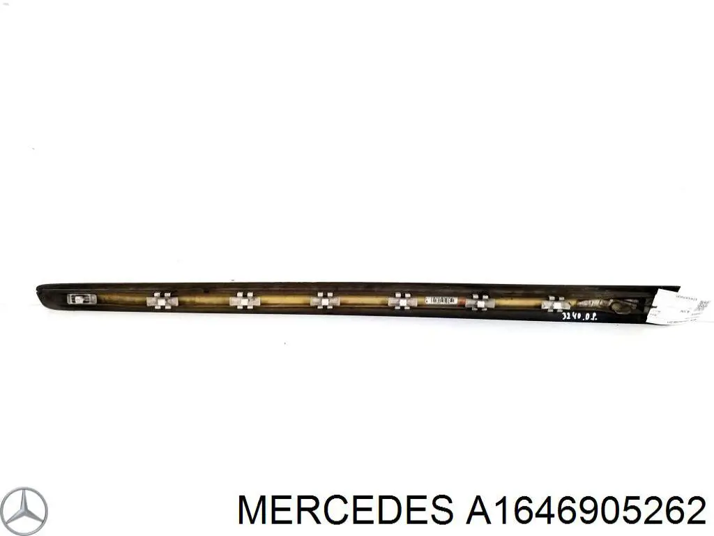 Consola do pára-choque dianteiro A1646905262 Mercedes