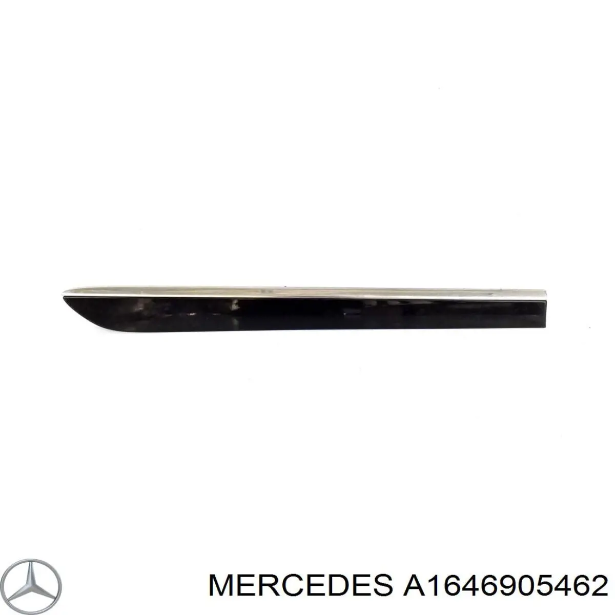 Moldura da porta traseira direita Mercedes A1646905462 preço, a partir de 120,85 USD