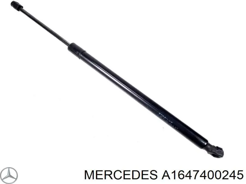 Amortecedor de tampa de porta-malas (de 3ª/5ª porta traseira) Mercedes A1647400245 preço, a partir de 24,45 USD