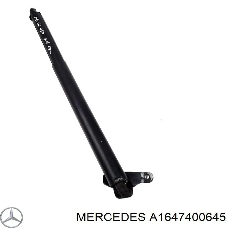 A1647400645 Mercedes Amortecedor de tampa de porta-malas (de 3ª/5ª porta traseira)