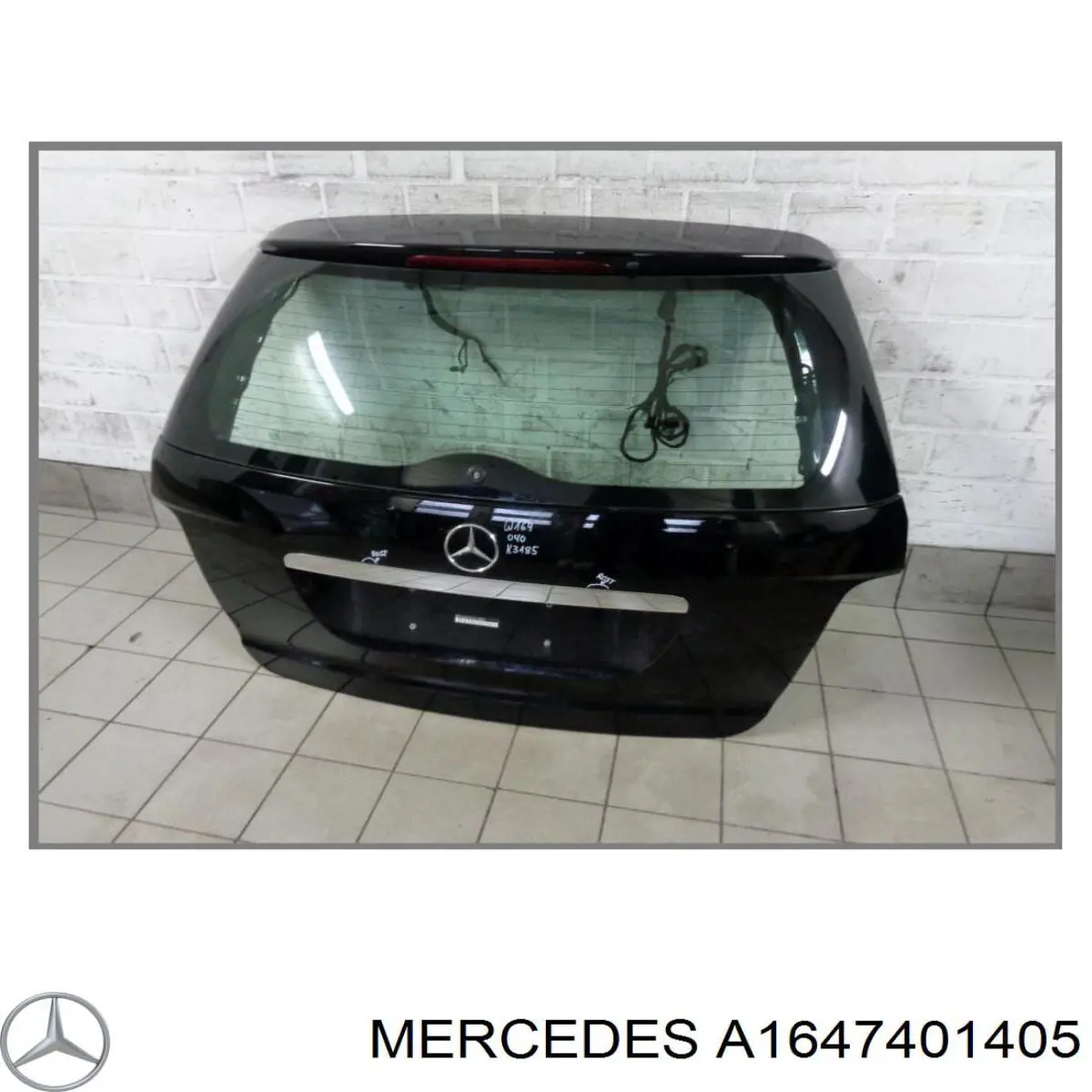 A1647400605 Mercedes Porta traseira (3ª/5ª porta-malas (tampa de alcapão)