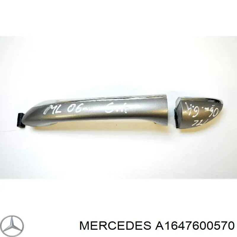 Compre A1647600570 Mercedes Maçaneta dianteira esquerda externa da porta