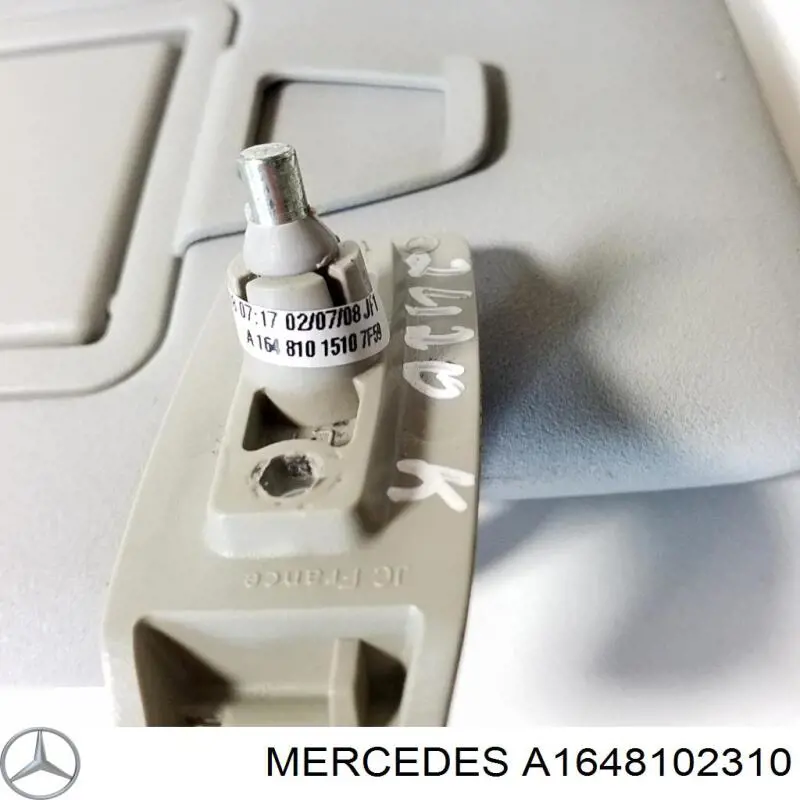 Pala contra o sol Mercedes ML/GLE  W164