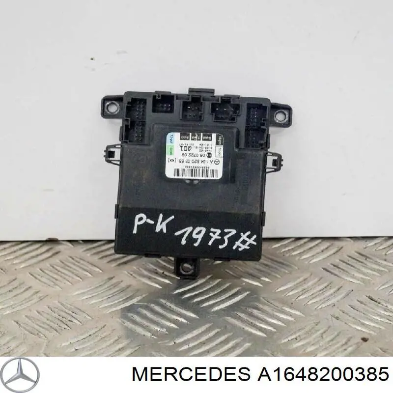 A1648200385 Mercedes Unidade de conforto