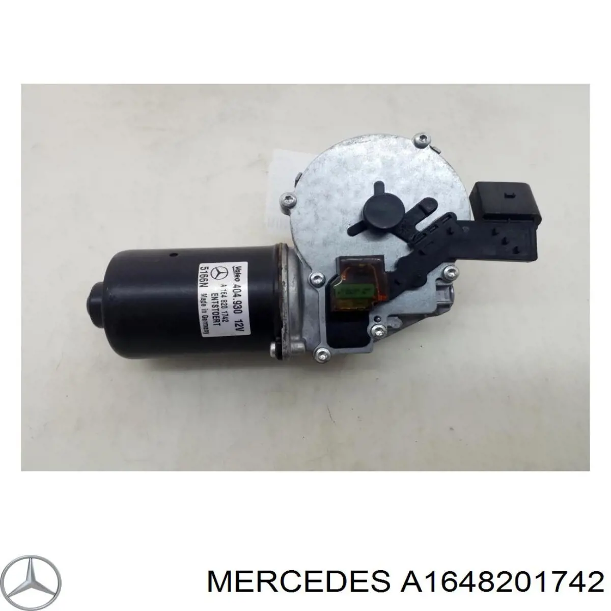 Compre A1648201742 Mercedes Motor de limpador pára-brisas do pára-brisas