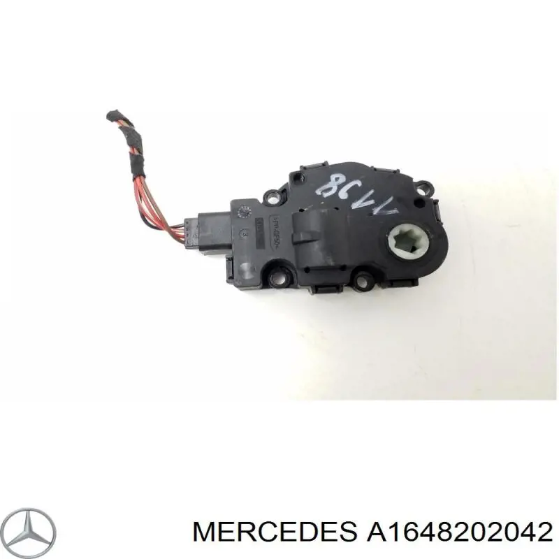 Motor de comporta de recirculação de ar Mercedes A1648202042 preço, a partir de 83,57 USD