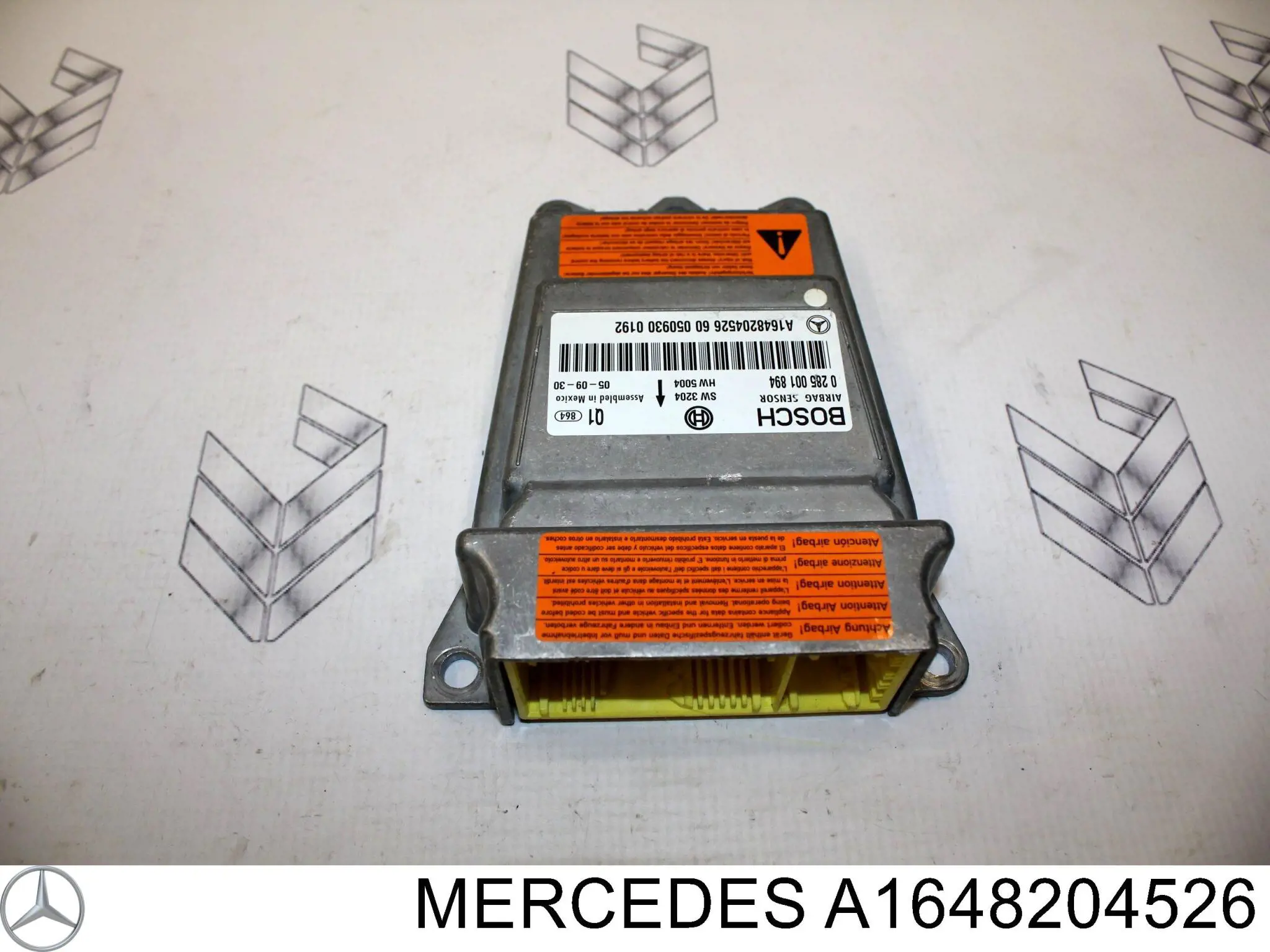 Módulo processador de controlo da bolsa de ar (Centralina eletrônica AIRBAG) Mercedes A1648204526 preço, a partir de 154,93 USD