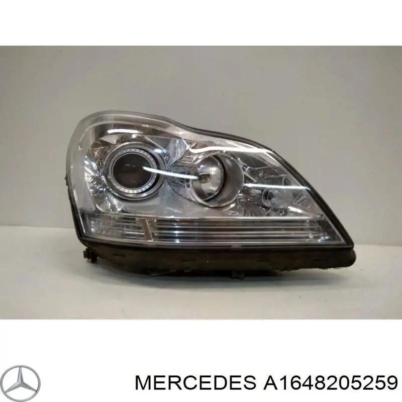 A1648205259 Mercedes Luz direita