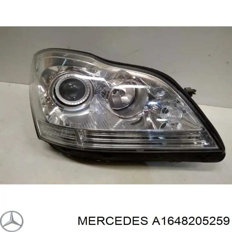 Luz direita A1648205259 Mercedes