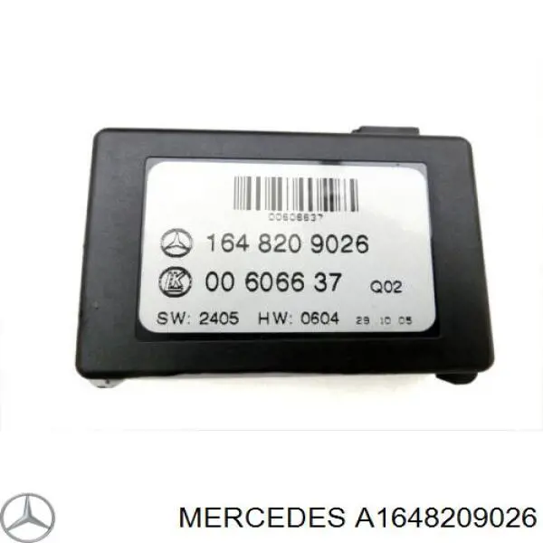 A1648209026 Mercedes Sensor de chuva