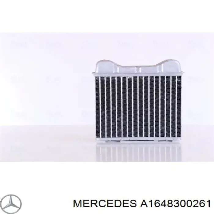 Compre A1648300261 Mercedes Radiador de forno (de aquecedor)
