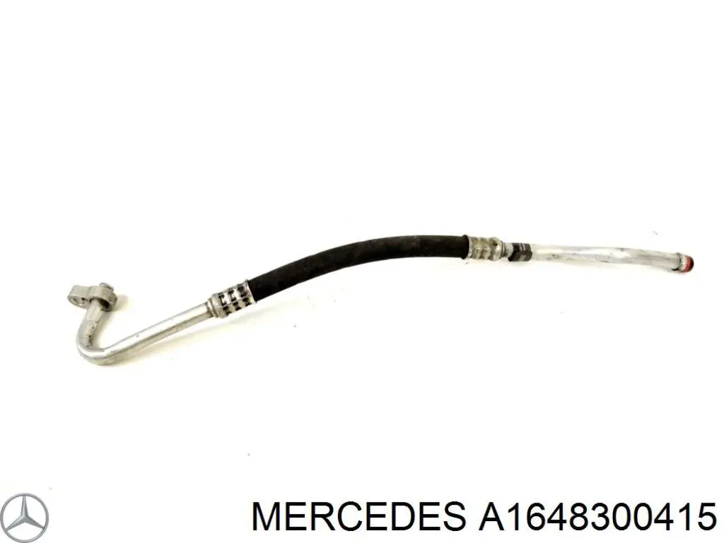 A1648300415 Mercedes Mangueira de aparelho de ar condicionado, desde o compressor até o radiador