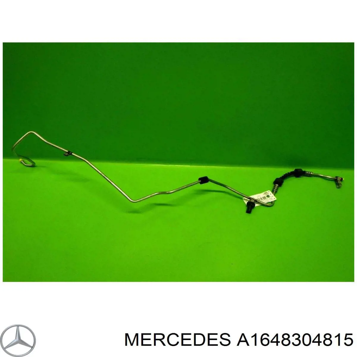 A1648304815 Mercedes Mangueira de aparelho de ar condicionado, desde o radiador até o vaporizador