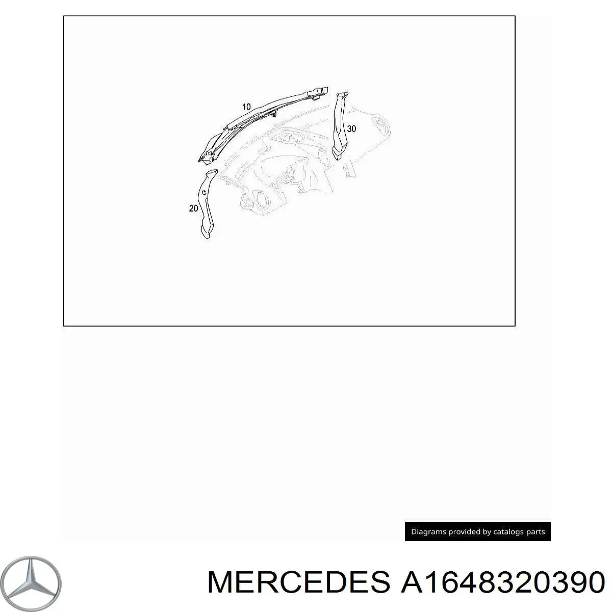  Mercedes A1648320390 preço, a partir de 35,86 USD