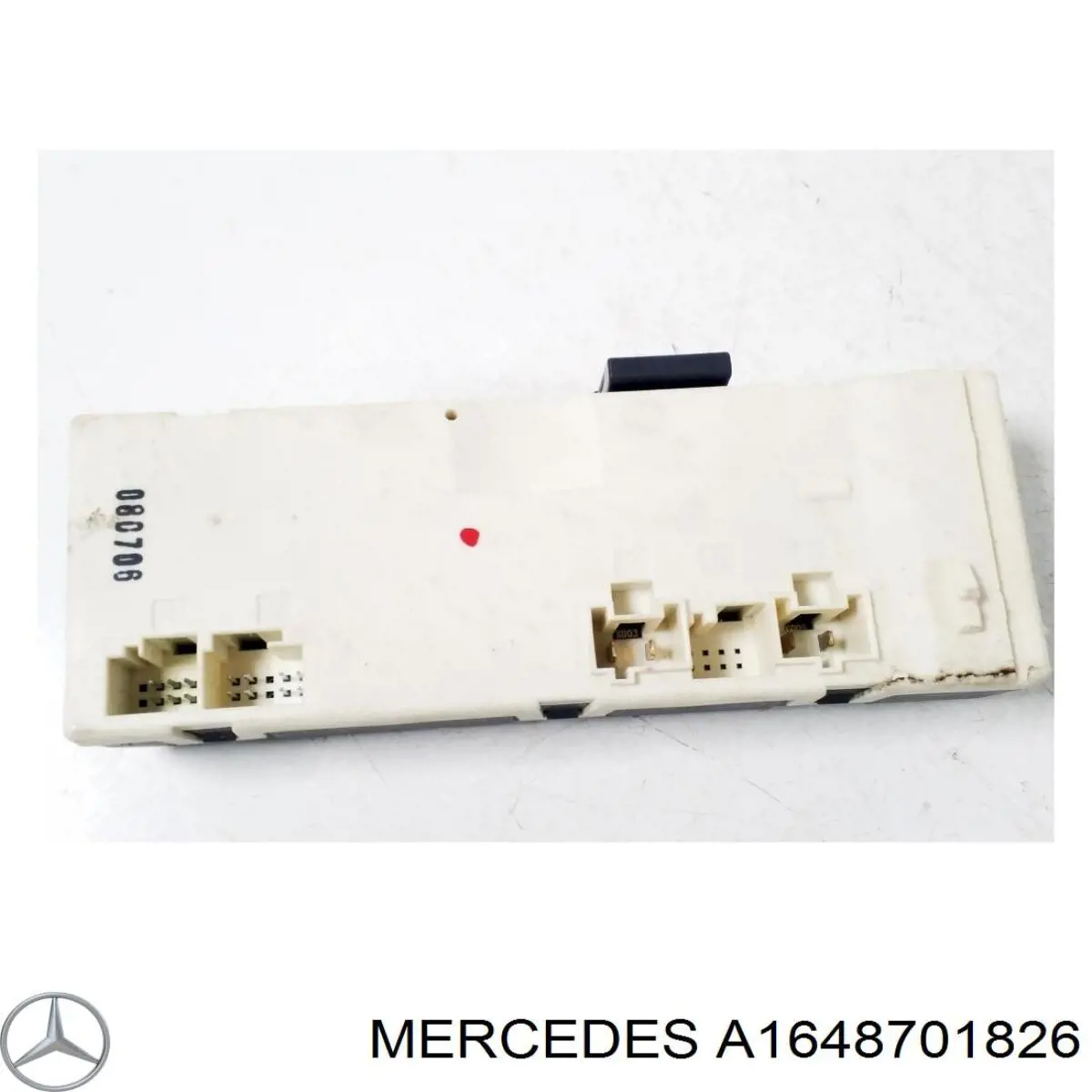 A1648701826 Mercedes Módulo de direção (Centralina eletrônica) de abertura de tampa de porta-malas (de 3ª/5ª porta traseira)