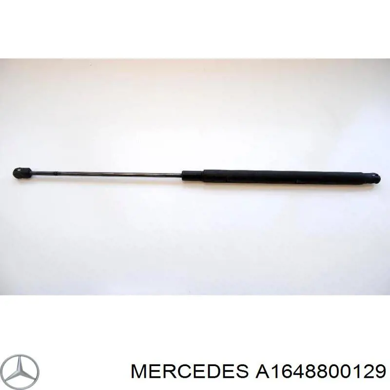 A1648800129 Mercedes Amortecedor da capota direito