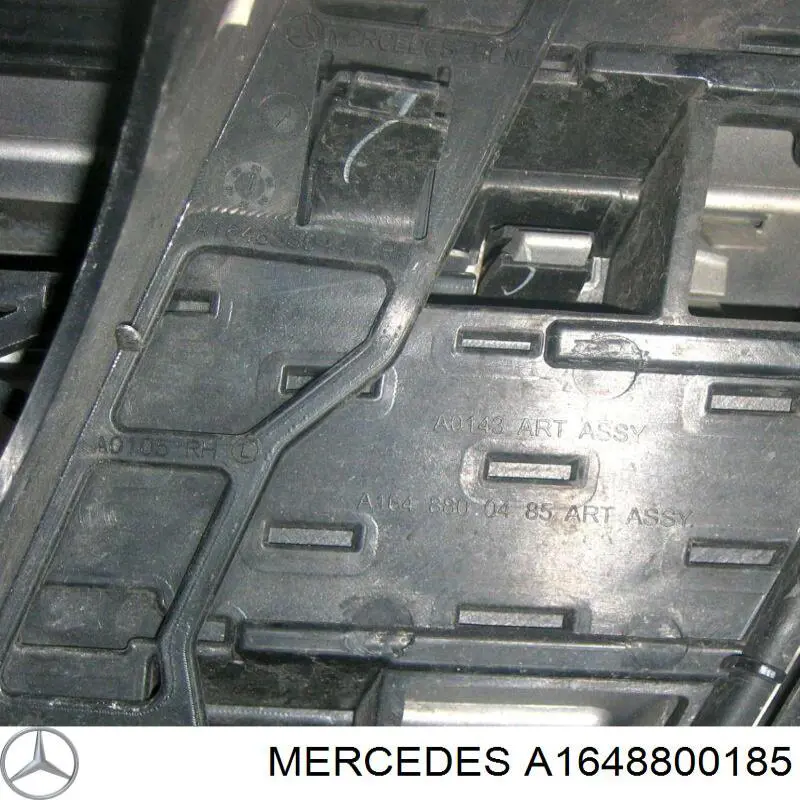 Grelha do radiador Mercedes A1648800185 preço, a partir de 622,68 USD