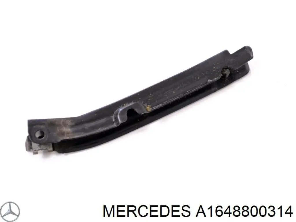 A1648800314 Mercedes Guia do pára-choque dianteiro esquerdo