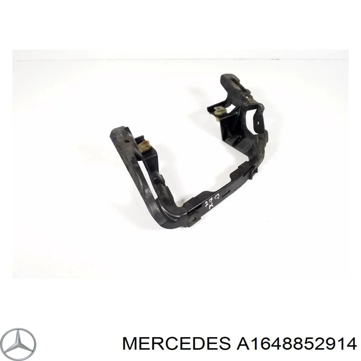 A1648852914 Mercedes Consola esquerda do pára-choque traseiro