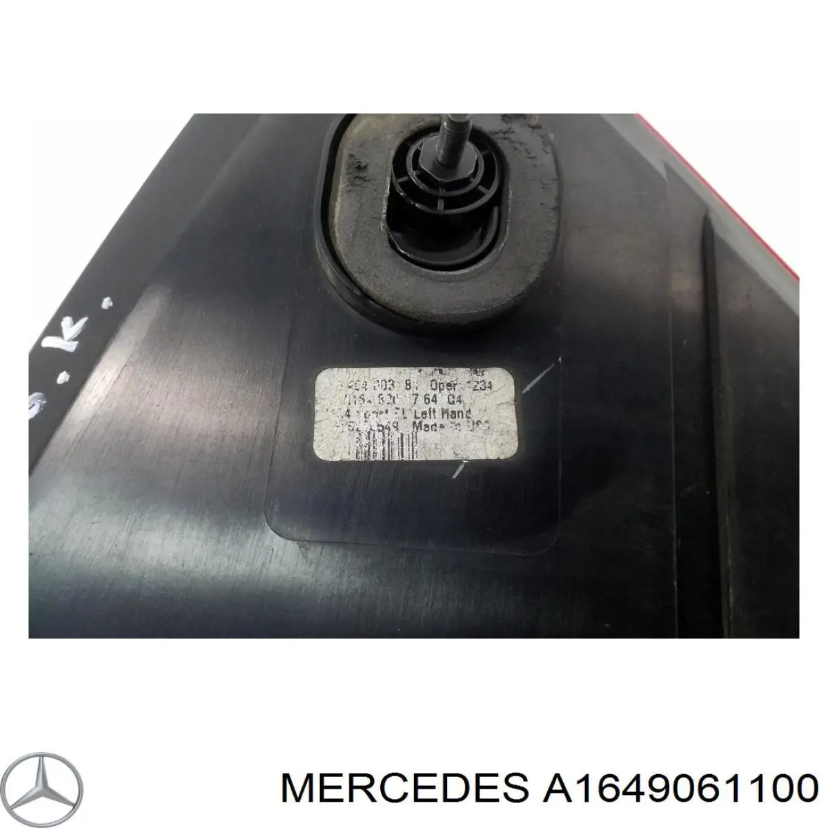A1649061100 Mercedes Lanterna traseira esquerda