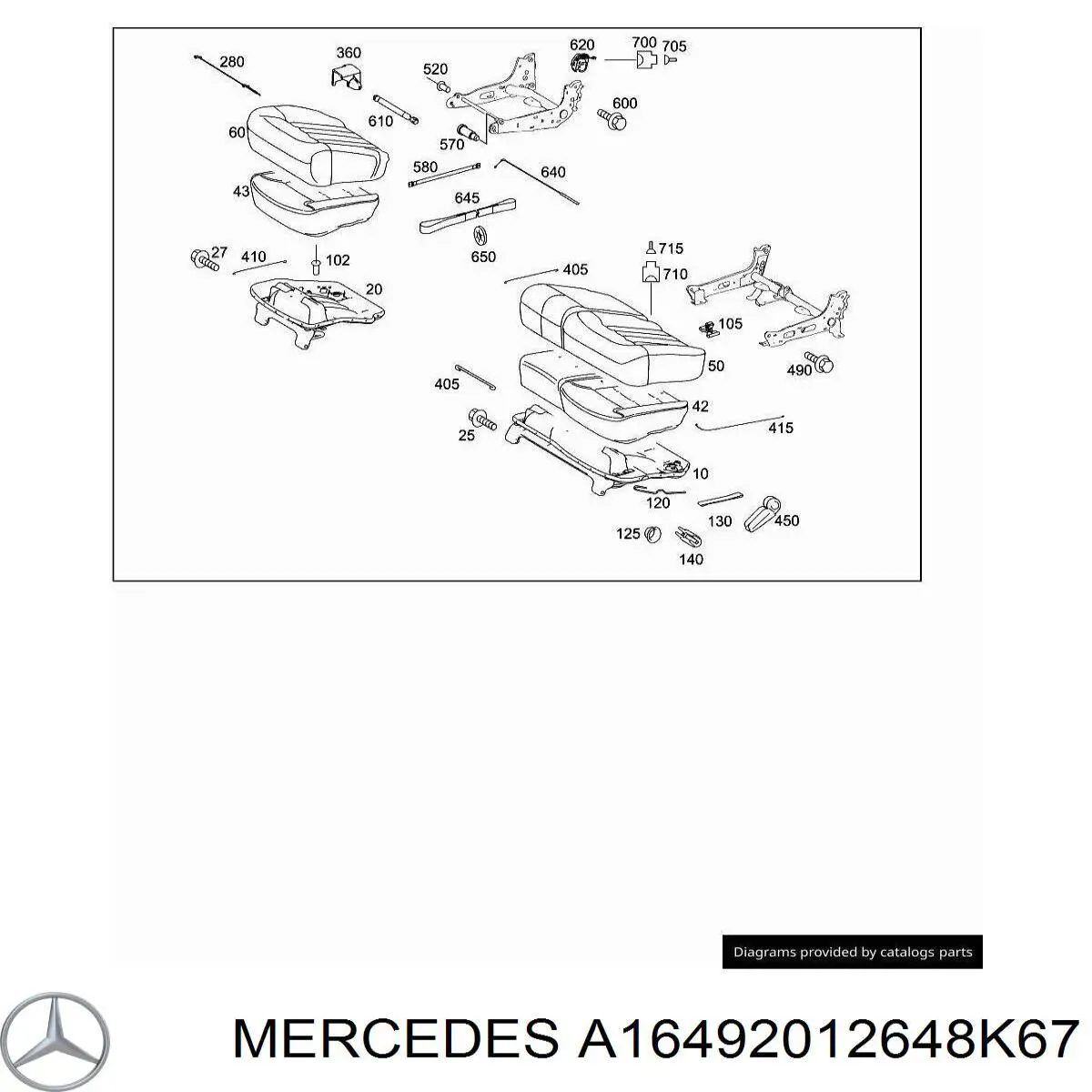 A1649201264 Mercedes 