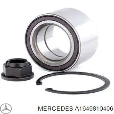 Rolamento de cubo dianteiro/traseiro Mercedes A1649810406 preço, a partir de 58,65 USD
