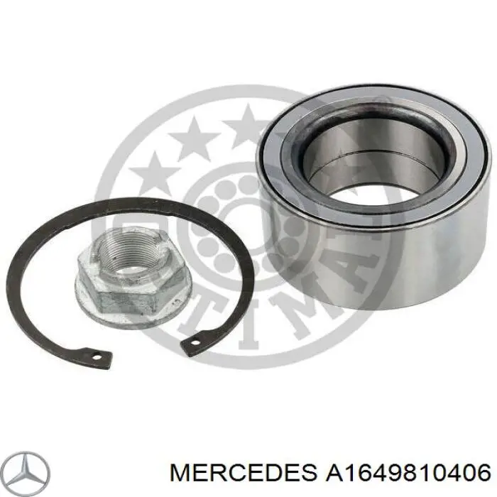 Compre A1649810406 Mercedes Rolamento de cubo dianteiro/traseiro