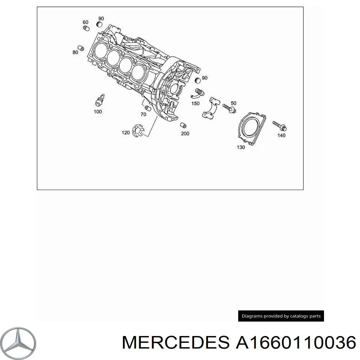 A1660110036 Mercedes 