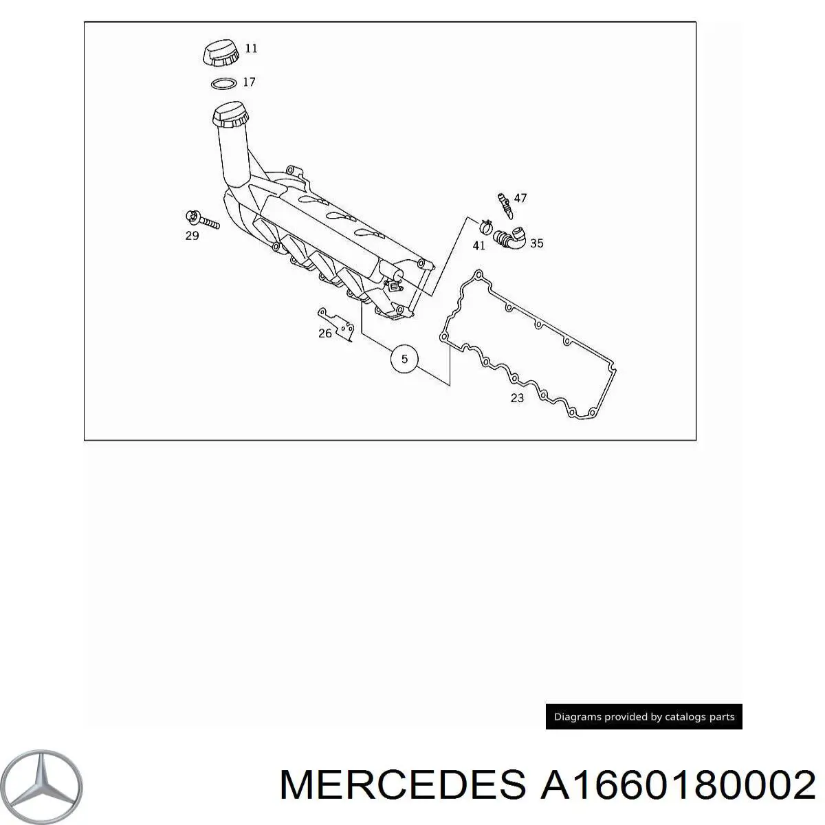 A1660180002 Mercedes 