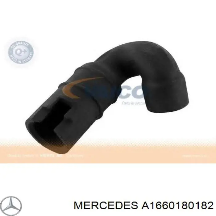 Cano derivado de ventilação de cárter (de separador de óleo) Mercedes A1660180182 preço, a partir de  USD