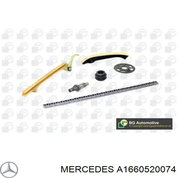 A1660520074 Mercedes Passador (contrapino) de gozno