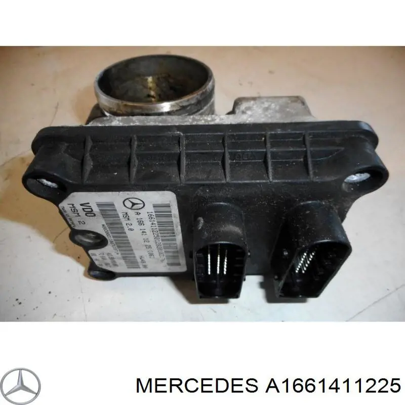 A1661411225 Mercedes Válvula de borboleta montada