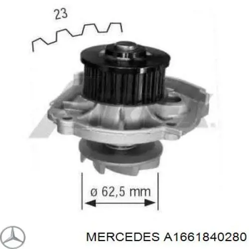 A1661840280 Mercedes 