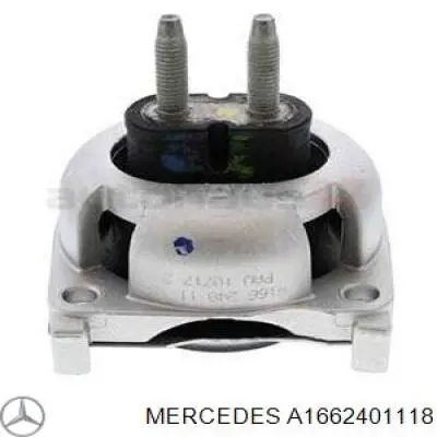 A1662401118 Mercedes Coxim de transmissão (suporte da caixa de mudança)