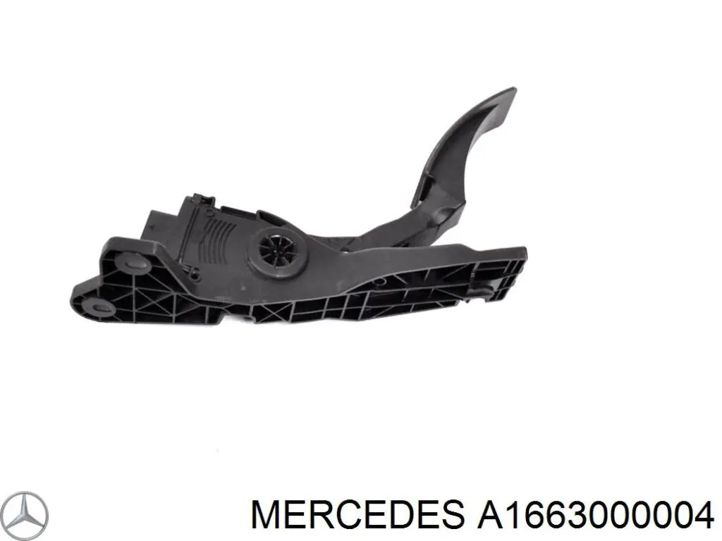 Pedal de gás (de acelerador) Mercedes A1663000004 preço, a partir de 114,27 USD