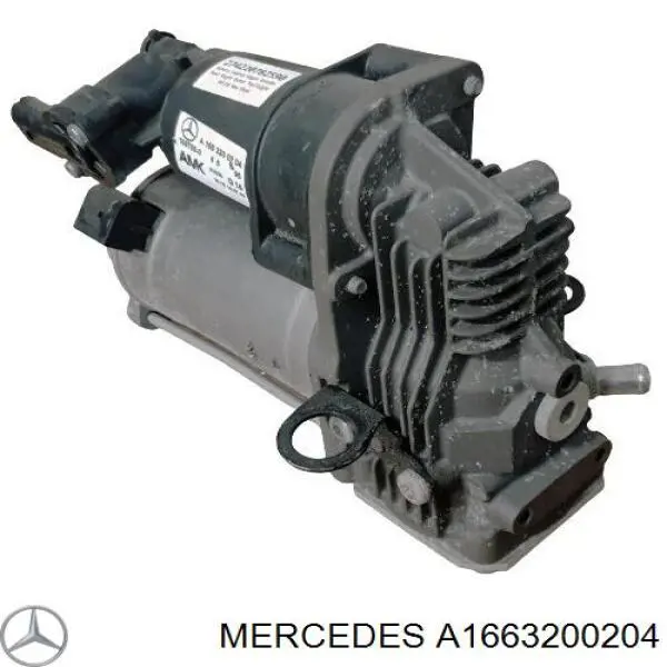 Compressor de bombeio pneumático (de amortecedores) Mercedes A1663200204 preço, a partir de 301,67 USD