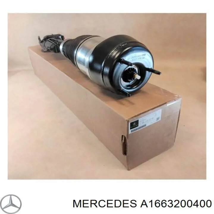 Amortecedor dianteiro direito Mercedes A1663200400 preço, a partir de 558,95 USD